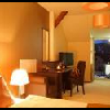 Panorámás kilátás az Ipoly szállodából a Balatonra, Ipoly residence hotel erkélyes szobája Balatonfüreden
